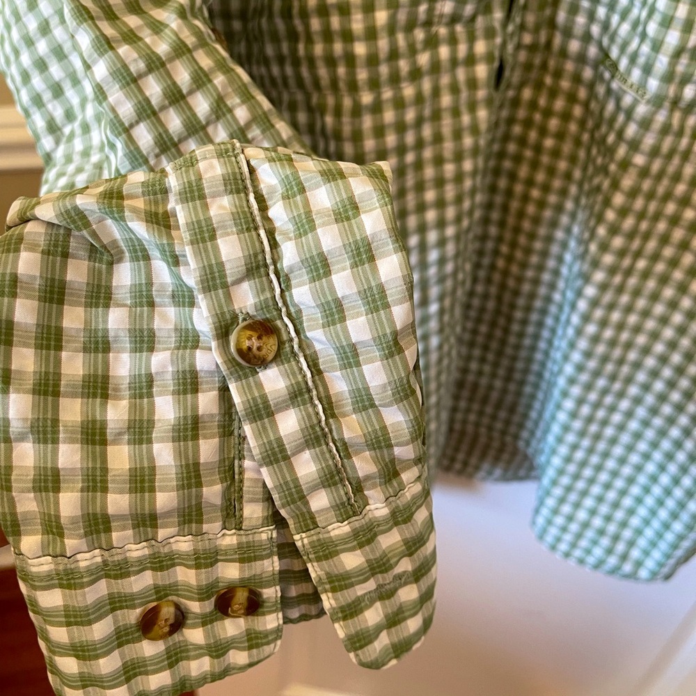 Men’s Drake Waterfowl Check Button Down Shirt
Size Xl